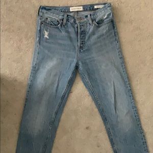 aritzia denim forum ex boyfriend jean